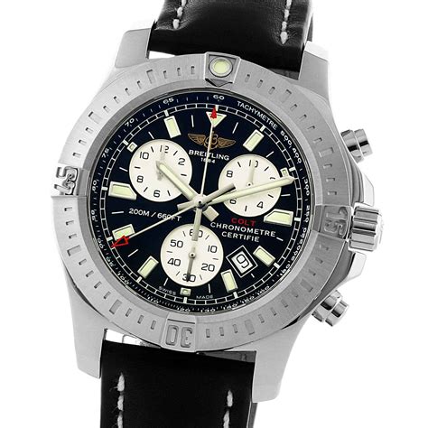 breitling herrenuhr chronomat colt|copy breitling colt chronograph watch.